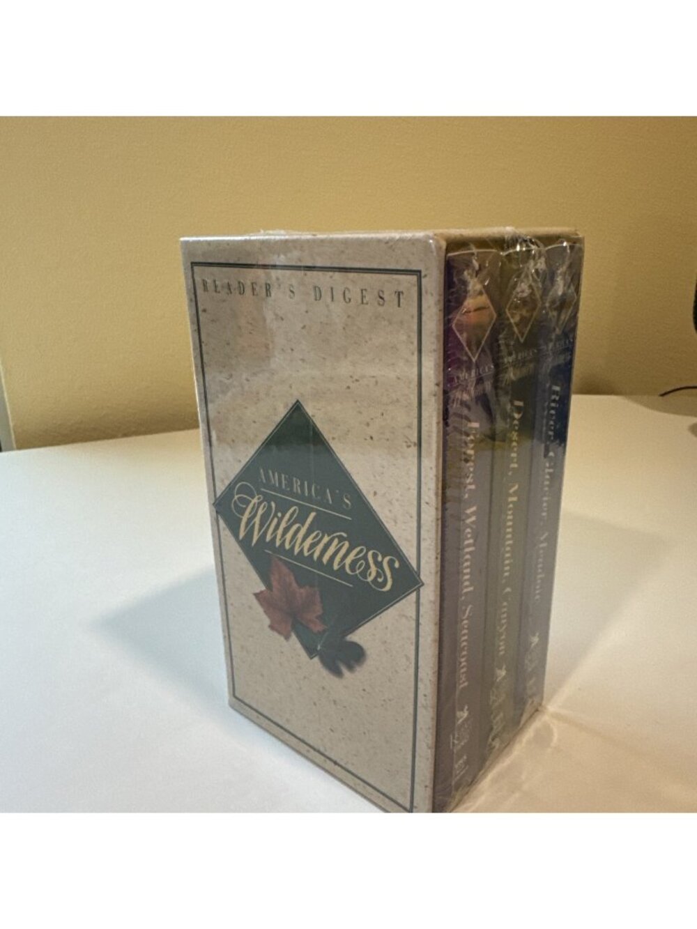 Readers Digest AMERICAS WILDERNESS NOS w/slip box - Sealed Unopened VHS 3-PACK